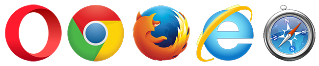 Top Browser Logos